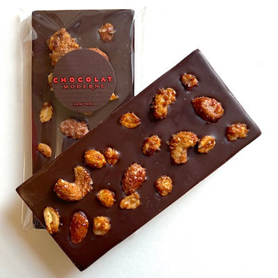 NYC Street Nuts Bar - Dark Chocolate