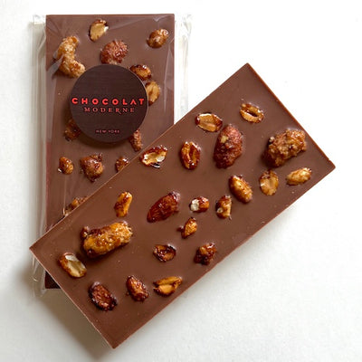 NYC Street Nuts Bar - Milk Chocolate