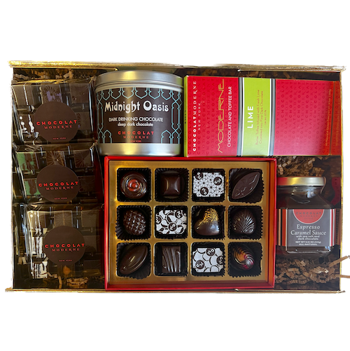 Norman Love Confections | Buy 10 Piece BLACK™ Chocolate Gift Box for USD  31.00 | NormanLove